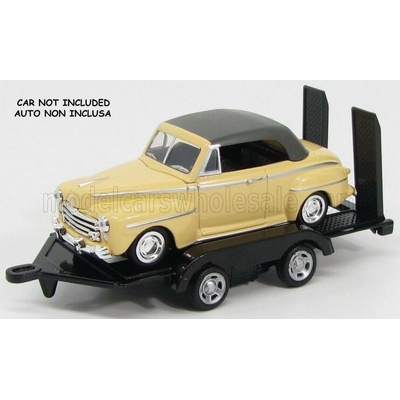 MOTOR MAX MOTOR MAX ACCESSORIES TRAILER FOR CAR BLACK 1/43 76081