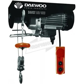 Daewoo Електрически телфер Daewoo 1800 W, 12m/500 kg, 6m/1000 kg / DAHST500/1000 (DAHST500/1000)