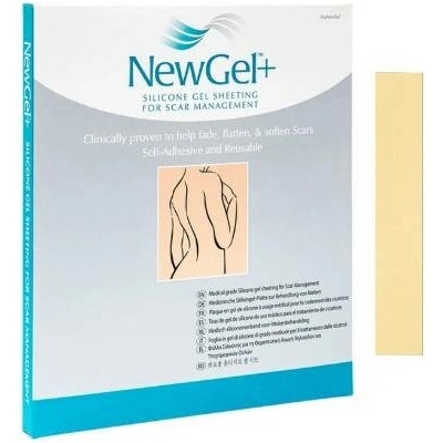 NewGel+ béžová náplast prúžok NG-101S 4 ks