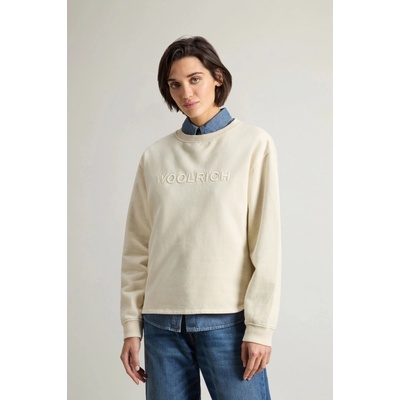 Woolrich Light Fleece Crewneck Milky Cream