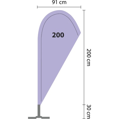 Muší křídlo FLY WING 200