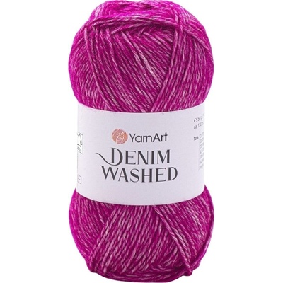 YARNART Denim Washed 920 Magenta Плетива прежда (Denim Washed 920)