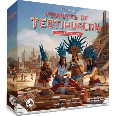 Board & Dice Настолна игра Founders of Teotihuacan - стратегическа