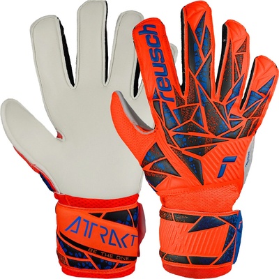 Reusch Attrakt Solid JR oranžová/modrá