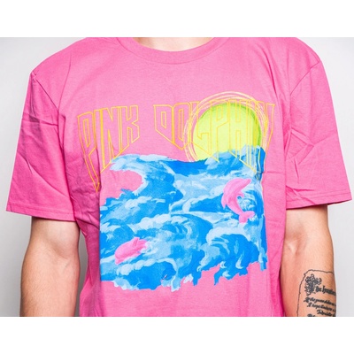 Triko Pink Dolphin Horizon černé