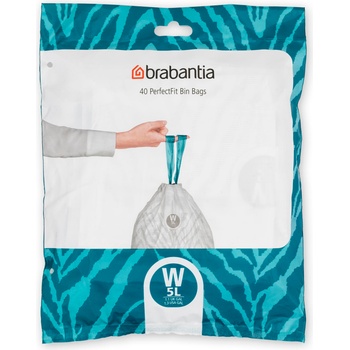 Brabantia Торбички за боклук Brabantia PerfectFit размер W 5 л 40 бр (137846)