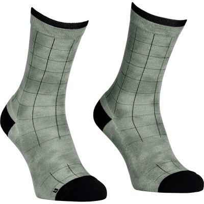 Ortovox Дамски чорапи за колоездене Ortovox Women's MTB Mid Sock Cycling socks - Green Sage - размер 42-44 (EU) (207-1399-0213)