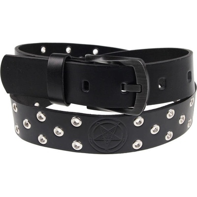 Leather & Steel Fashion Black Ring