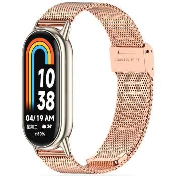 Tech-Protect milaneseband xiaomi smart band 8 / 8 nfc rose gold (9490713935163)