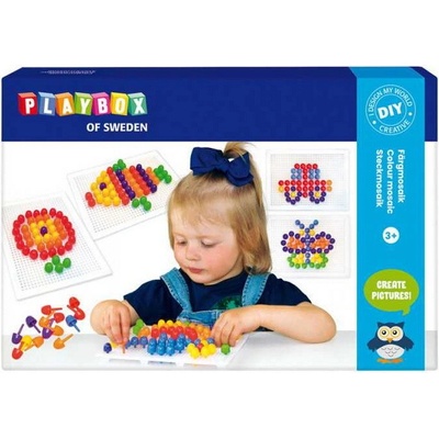 Playbox Mozaika farebná sada, 120 ks