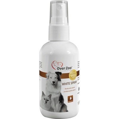 Over Zoo White Spray 100 ml odstraňujúci žltnutie srsti