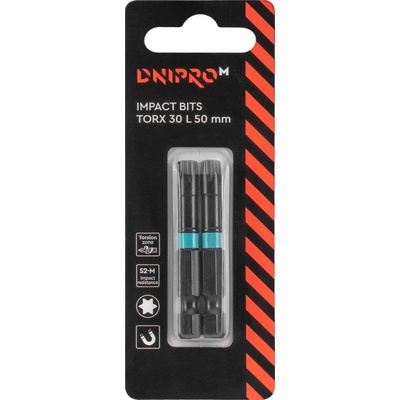Dnipro-M Rázové TORX 30 50 mm 2 ks 49753005
