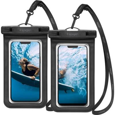 Spigen a601 водоустойчив/водоустойчив калъф, aqua 2бр. универсални, размер 6, 8", ЧЕРЕН amp04523 (amp04523)