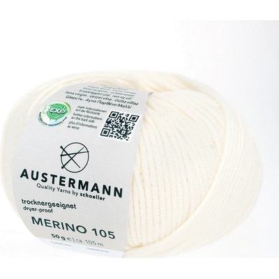Pletací příze Austermann Merino 105 EXP Barva: 310 NATUR