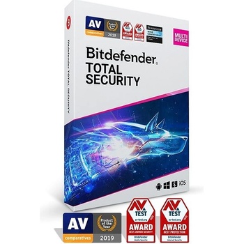 Bitdefender Total Security 2020 5 lic. 2 roky (TS01ZZCSN2405LEN)