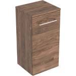 Geberit Selnova Square - Страничен шкаф 65x33x30 см, 1 врата, орех хикори 501.274. 00.1 (501.274.00.1)