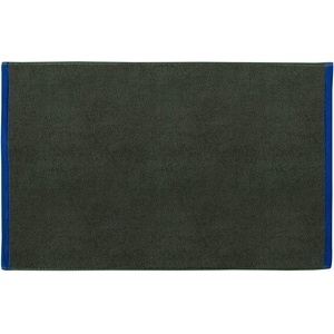 Mette Ditmer Denmark Тъмнозелен/син килим за баня от органичен памук 50x80 cm Soft - Mette Ditmer Denmark (SOFBMB63)