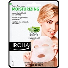 Iroha Moisturizing Tissue Face Mask hydratační látková maska s aloe vera a kyselinou hyaluronovou 23 ml