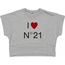 NO21 TRIČKO t shirt šedá