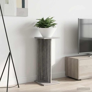 vidaXL Стойка за растения Сив Сонома 25 x 25, 5 x 60, 5 см (899668)