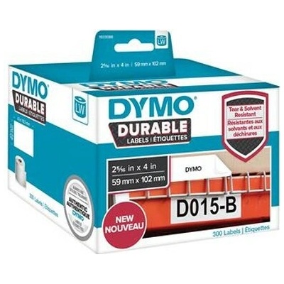Etikety, odolné, k tlačiarňam LW, 59x102 mm, 300 ks, DYMO