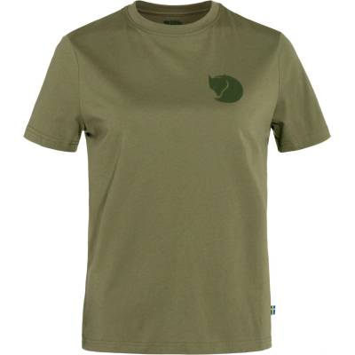 Fjällräven Дамска тениска Fjällräven Women's Fox Boxy Logo Tee T-shirt - Green - размер XS (116-9069-0412)