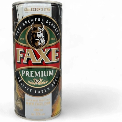 Faxe Premium 5% 1 l (plech) – Sleviste.cz