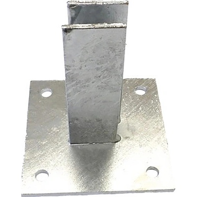 Kotviaca pätka na stĺpiky 60x40 mm pozinkovaná