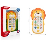 Babyhome Бебешки интерактивен музикален телефон Лъвче Huanger Puzzle Phone