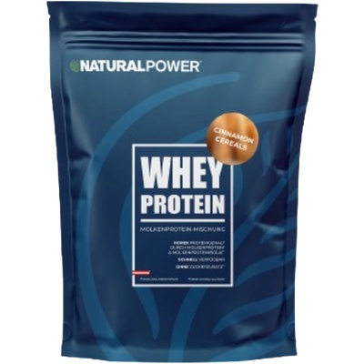 Natural Power Whey Protein 500 g - Cinnamon Cereals