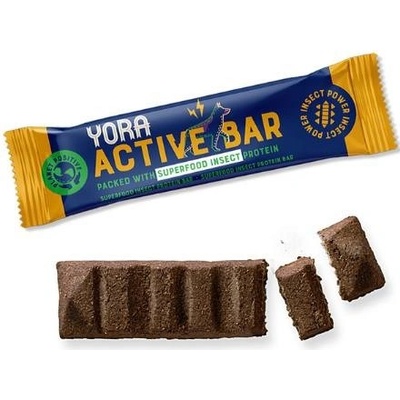 YORA Dog Active Bar proteinová tyčinka z hmyzu 35 g