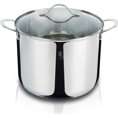 BERLINGERHAUS Hrniec nerez a sklenená pokrievka 24cm/ 7,5l