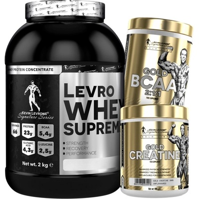 Kevin Levrone Signature Series LevroWhey | + Gold Creatine + Gold BCAA FREE
