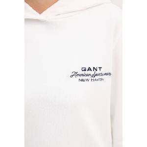 Gant суичър с качулка женски памучен (4201486) - answear - 115,37 лв