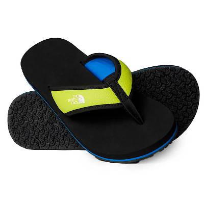 Джапанки The north face Base Camp flip flops - Black (Sulphur Spring Green / Heather)
