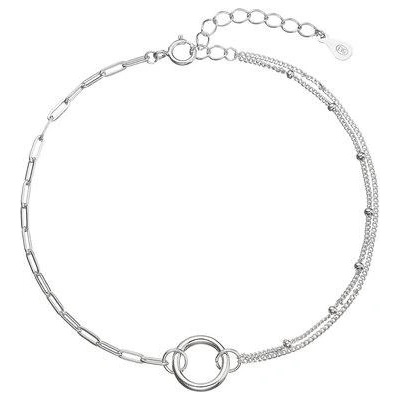 Pavona stříbrný náramek kroužek 63013