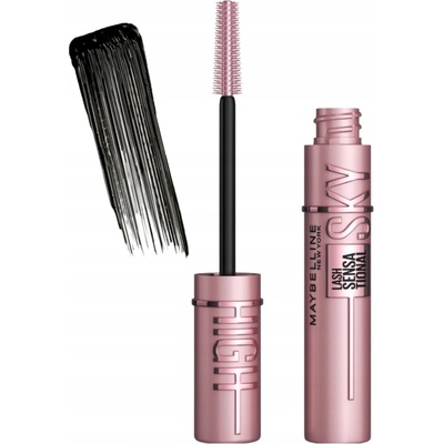Maybelline Lash Sensational Sky High Waterproof voděodolná objemová a prodlužující řasenka 01 Very Black 6 ml