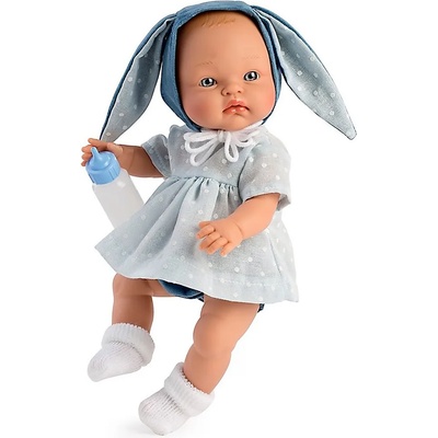 Asi Dolls Кукла Asi Dolls - Бебе Алекс, с шапка на зайче, 36 cm (526060)