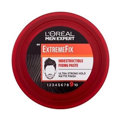 L'Oréal Paris Men Expert ExtremeFix Indestructible Fixing Paste stylingová pasta pro dlouhotrvající a extra silnou fixaci 75 ml