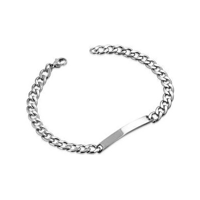 Šperky4U dětský ocelový náramek s destičkou OPA1134