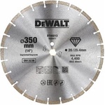 DEWALT диамантено сегментно острие, сухо рязане, 350 x 25, 4 мм DT40213 (DT40213)