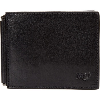 Marta Ponti pánská černá kožená peněženka dolarka B120227