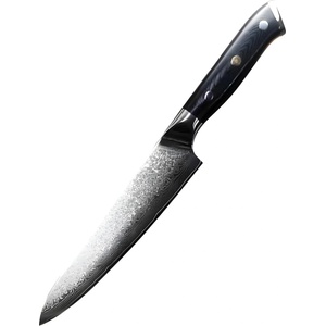 HARAHU Дамаски кухненски нож - Big Chef/Черен KP32715
