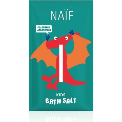 NAÏF Kids Praskajúca farebná soľ do kúpeľa 40 g