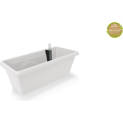 PLASTKON Samozavlažovací truhlík Extra Line SMART 40 cm Bílý