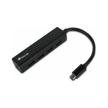 NGS Гнездо с 4 USB порта NGS WONDERHUB4 Черен 5 Gbps