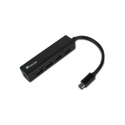 NGS Гнездо с 4 USB порта NGS WONDERHUB4 Черен 5 Gbps