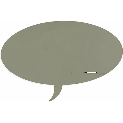ROCADA Skin Shape Talk 6440-7030 tvar bubliny, 115 x 75 cm kamenná šedá RAL 7030