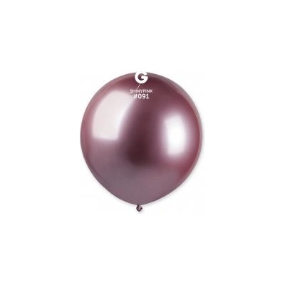 Gemar #091 Balónek 48 cm 19 SHINY růžový