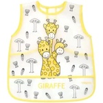 Babyono Детска престилка Babyono - Жирафи, жълта (5901435407134) - ozone